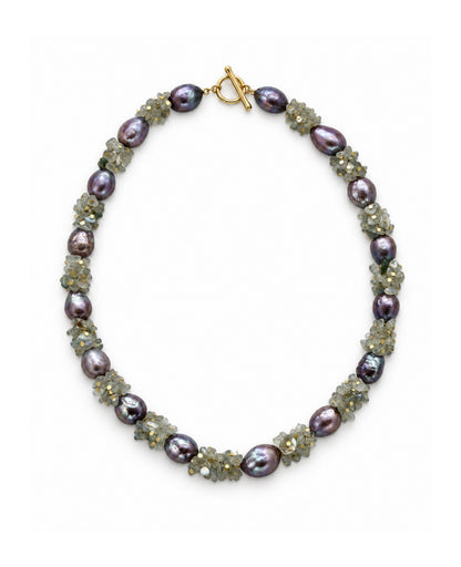 Baroque Moonstone Necklace