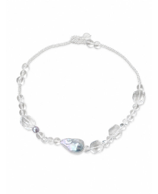 Floating Sugar Baroque Necklace