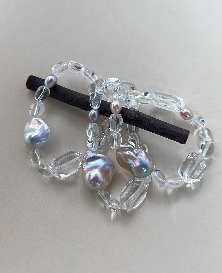 Floating Sugar Crystal Bracelet
