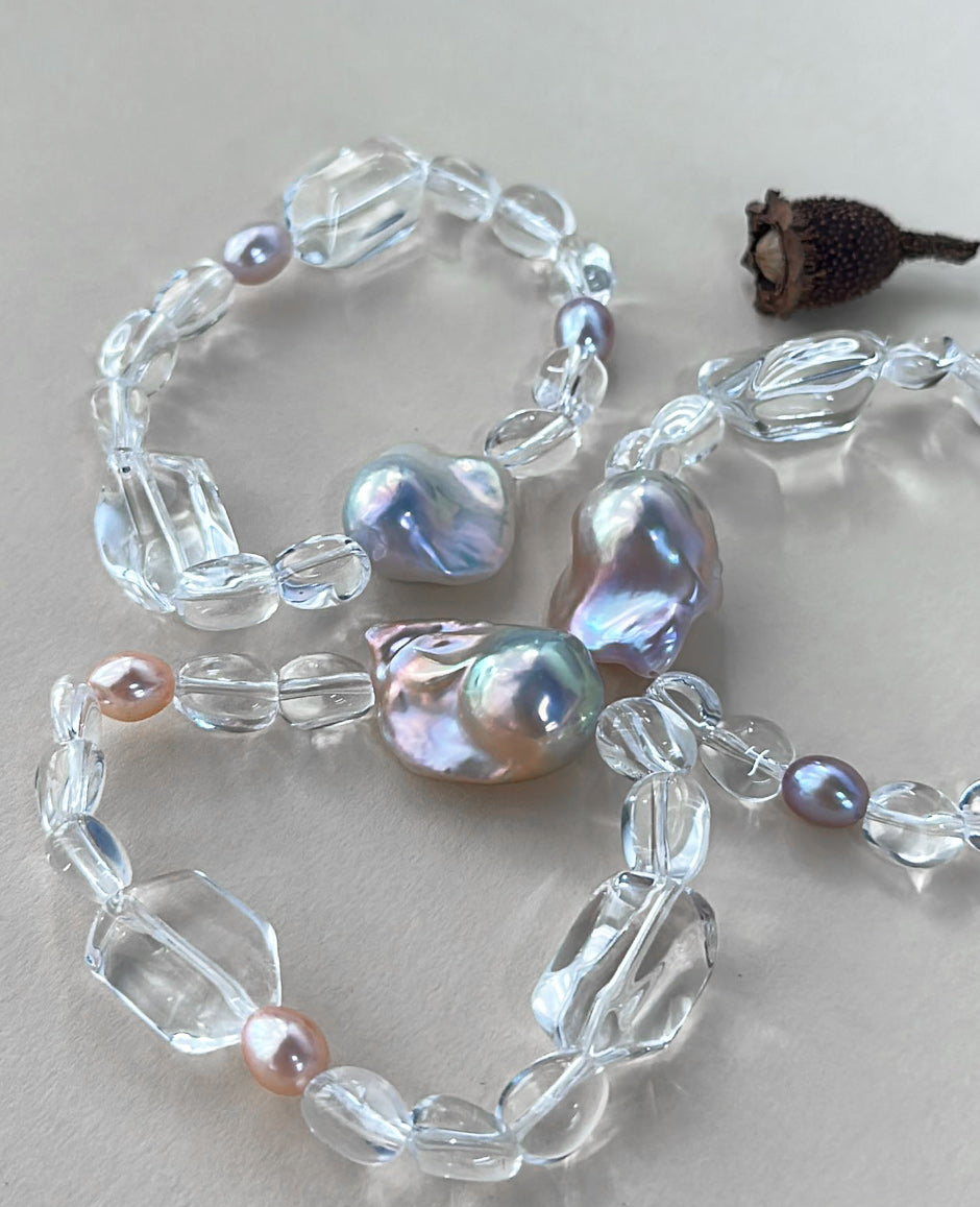 Floating Sugar Crystal Bracelet