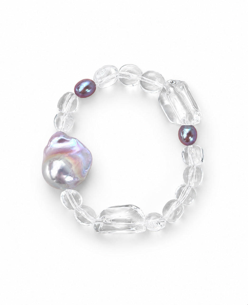 Floating Sugar Crystal Bracelet