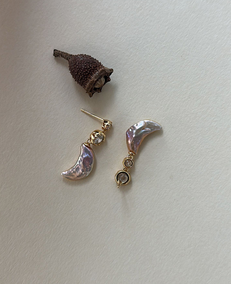 Moon Isle Drop Earrings