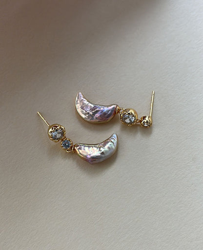 Moon Isle Drop Earrings