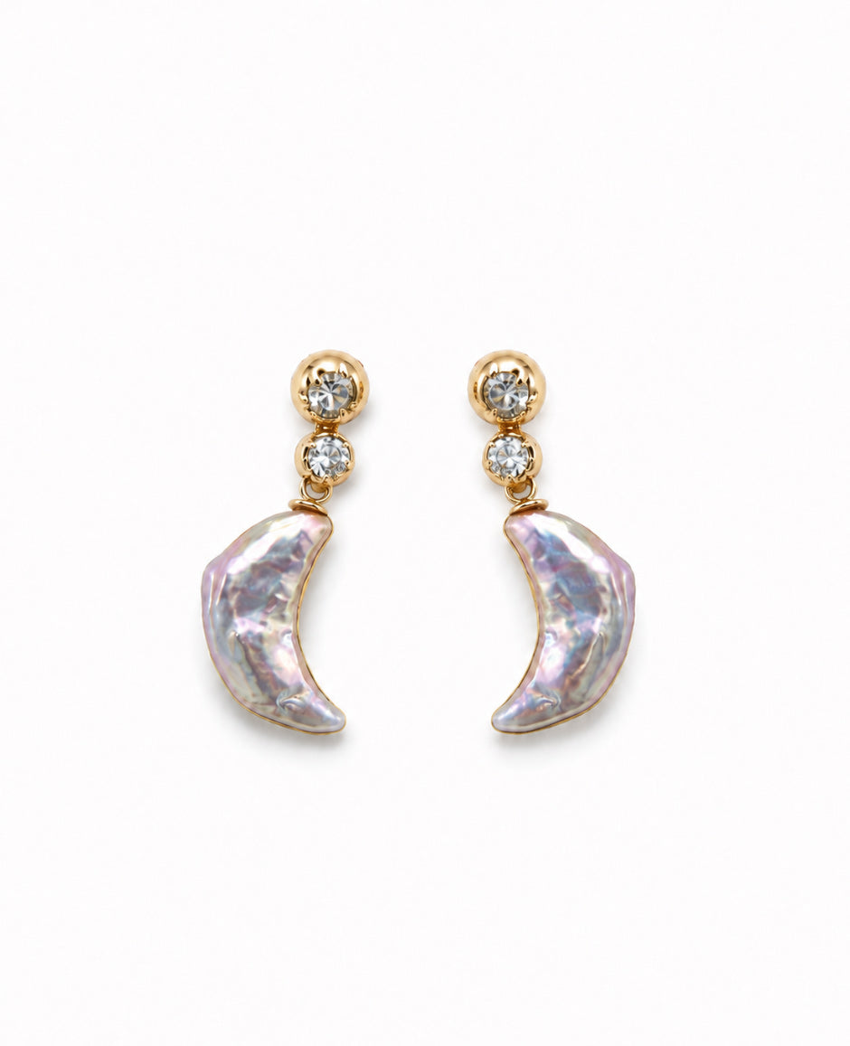 Moon Isle Drop Earrings
