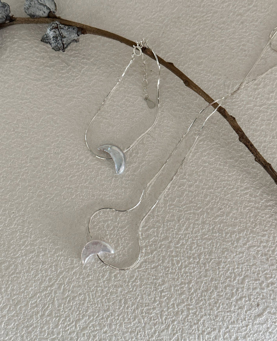 Moonlit Silver Bracelet