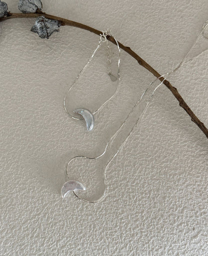Moonlit Silver Bracelet