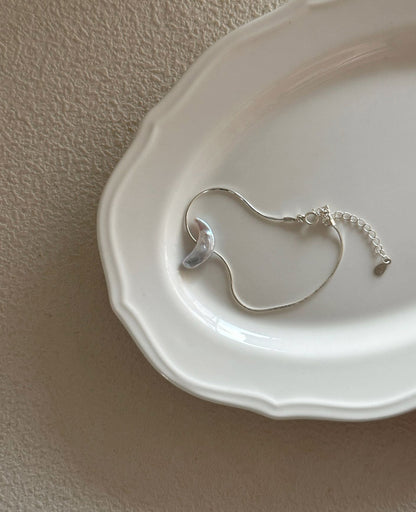 Moonlit Silver Bracelet