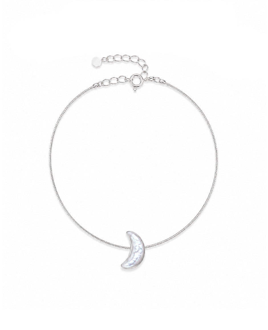 Moonlit Silver Bracelet