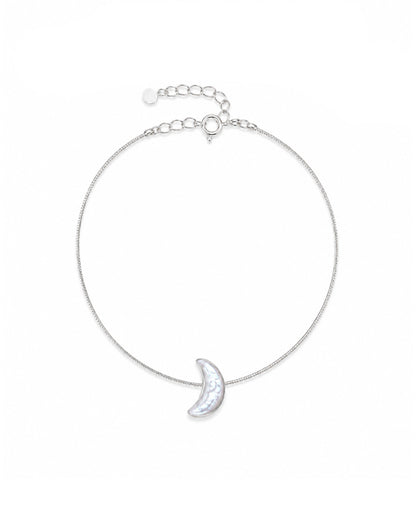 Moonlit Silver Bracelet