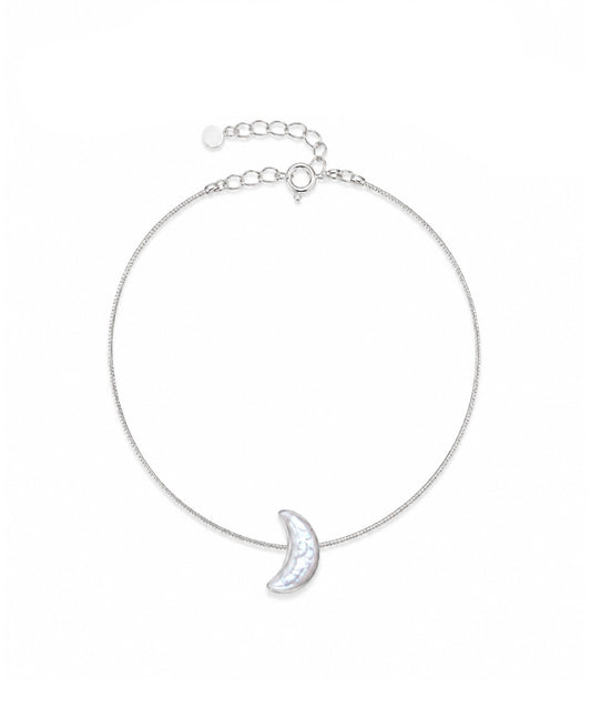 Moonlit Silver Bracelet