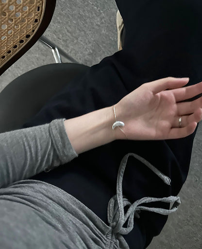Moonlit Silver Bracelet