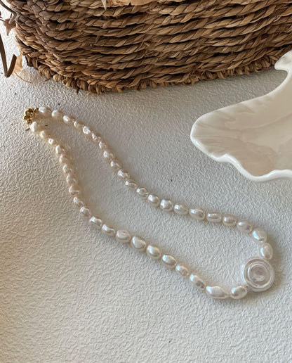 Roman Holiday Beaded Necklac