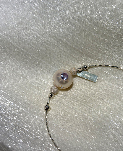 Tri-Star Pearl Bracelet