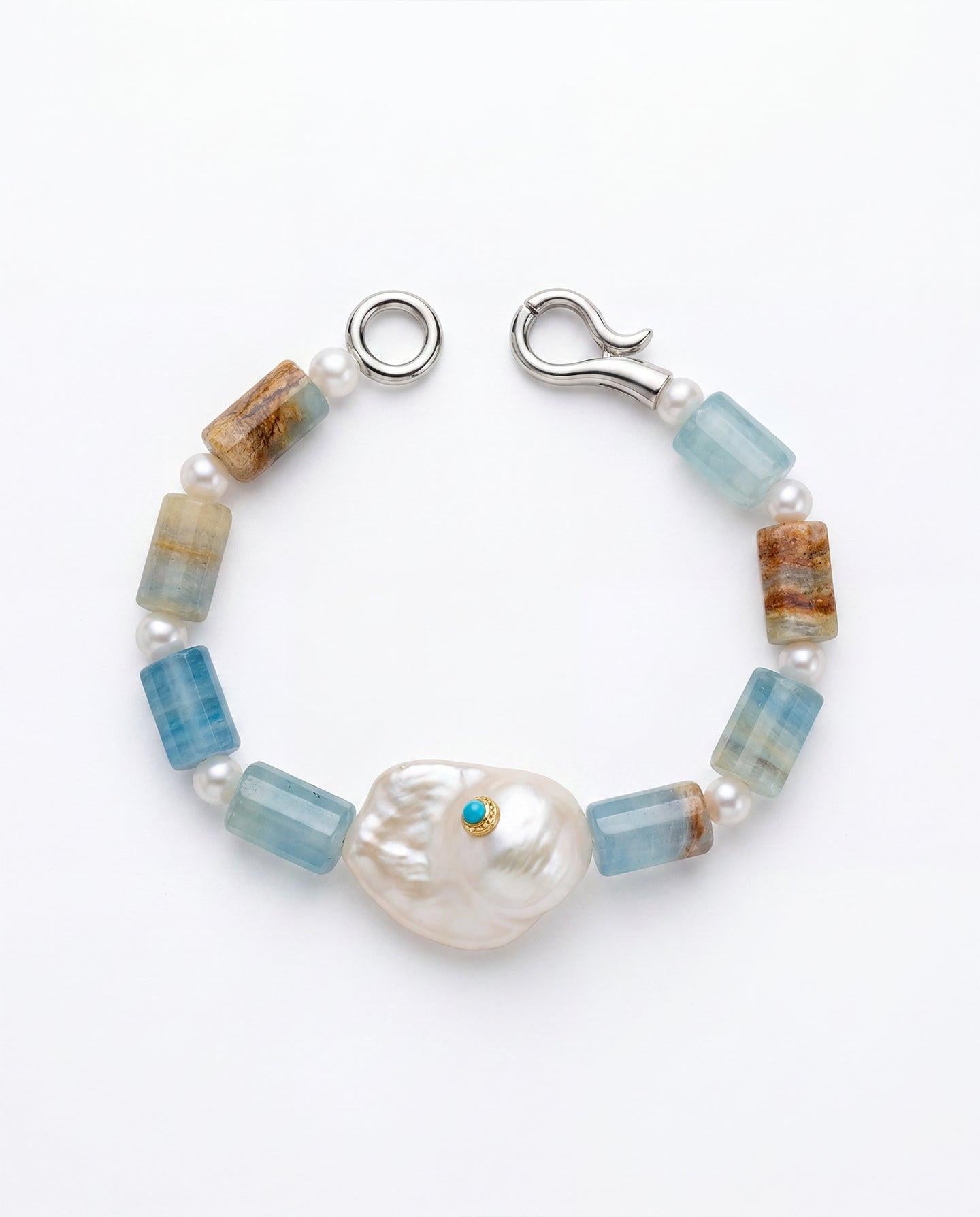 Turquoise Baroque Bracelet