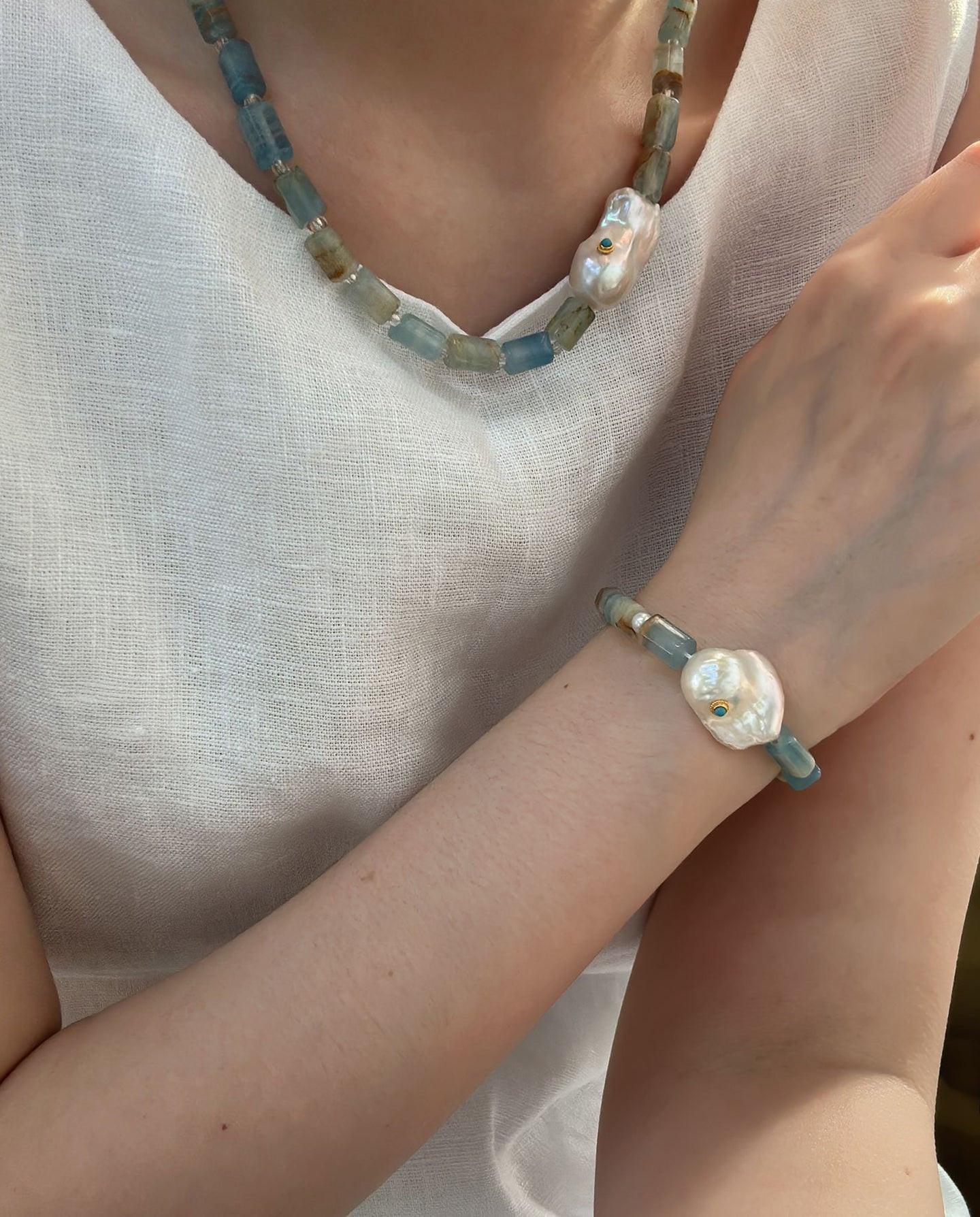 Turquoise Baroque Bracelet