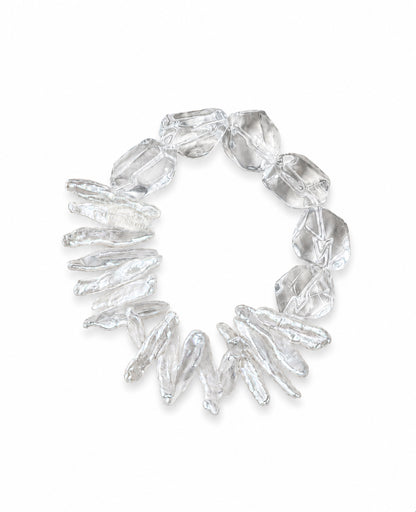 Wave & Ice Crystal Bracelet