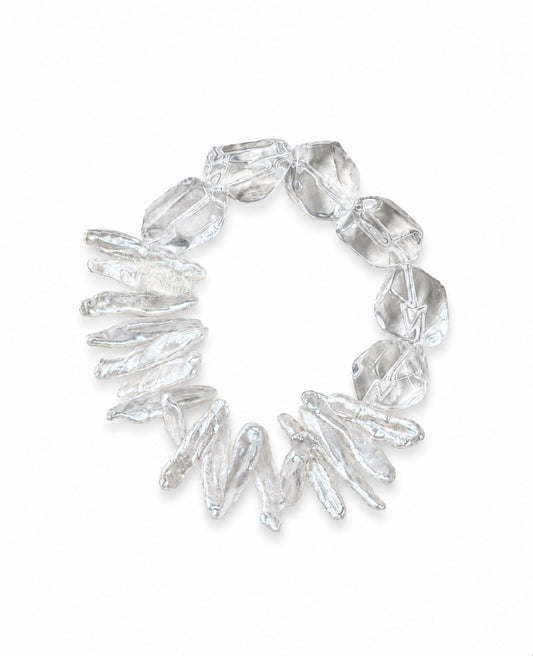 Wave & Ice Crystal Bracelet